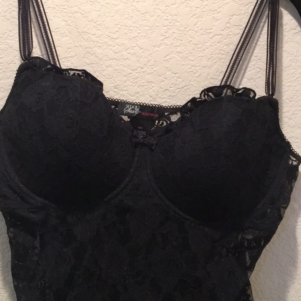 Sexy black nightie or slip